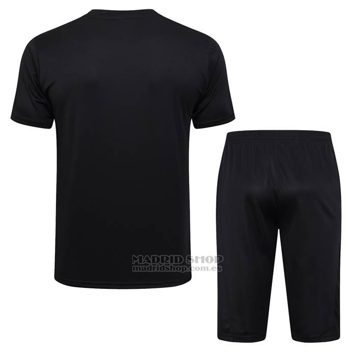 Chandal del Paris Saint-Germain Jordan Manga Corta 2023-2024 Negro - Pantalon Corto